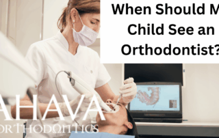 when should my child see an orthodontist