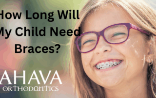 How long will my child need braces